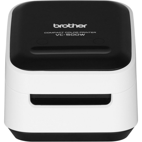 Brother Label Printer, ZINK Zero Ink, 44-4/9"x4-4/7"x3-7/9", MI BRTVC500W